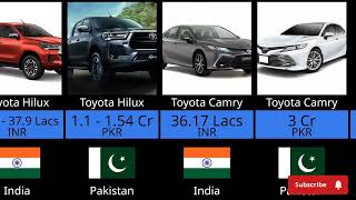 INDIA vs PAKISTAN Car Prices EXPOSED [upl. by Jecho]