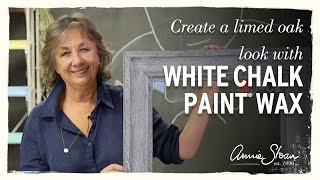 Creating a limed oak look with White Chalk Paint® Wax [upl. by Benilda]