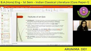 Indian Classical Literature  1st Semester  Unit 1  Part 1  BA English Hons SOL [upl. by Lenoil]