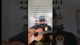 Wicked Game guitar harmonica short Chris Isaak how to play [upl. by Ellimahs874]