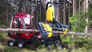 Alstor 840 H with JOBO ST 50 Harvester Head [upl. by Subir]