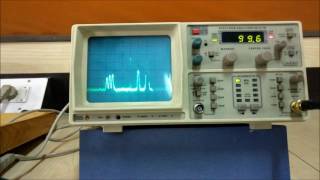 Demodulation of FM Signal Using Spectrum Analyzer [upl. by Yvel]