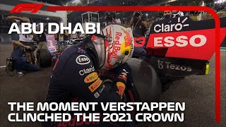 Max Verstappen Wins 2021 World Championship  2021 Abu Dhabi Grand Prix [upl. by Geminius980]