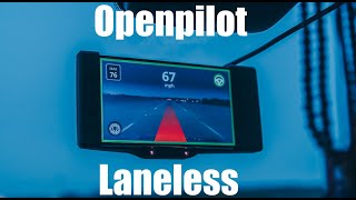 Openpilot Laneless Mode and the Benefits of E2E Learning [upl. by Beka]