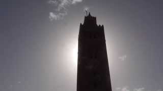 Azan from Koutoubia Mosque in Marrakech Morocco [upl. by Zeus]