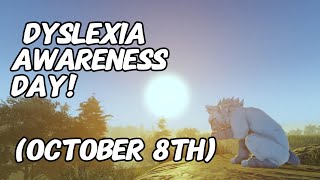 DYSLEXIA AWARENESS DAY ANNOUNCEMENT [upl. by Raimes]