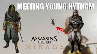 Meeting Young Hytham in Assassins Creed Mirage Easter eggs [upl. by Bo]