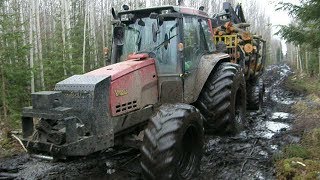 Valtra reliable forestry tractor [upl. by Zicarelli110]