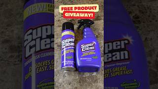 Dont Miss Out on Super Clean Product Giveaway [upl. by Yltsew]