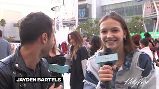 Jules Leblanc ruins Jayden bartels interview [upl. by Fredela]