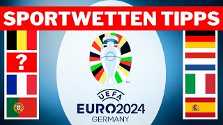 Sportwetten Tipps für die EM 2024 Profitabel wetten [upl. by Kevin]