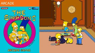 The Simpsons Arcade Game 94 Xbox 360 Longplay [upl. by Salsbury]