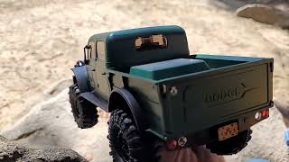 1940 Power Wagon SCX24 Axial proline [upl. by Bolger533]