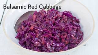 Balsamic Red Cabbage [upl. by Shadow]