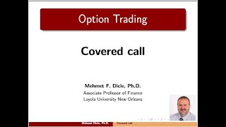 Covered call option strategy [upl. by Roehm]