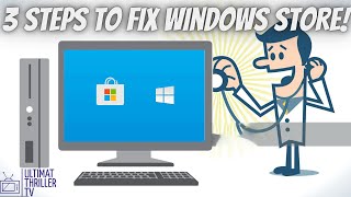 Microsoft Store does not work  Clear Windows Store Cache in 3 Easy Steps [upl. by Aisiat]
