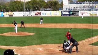 18 year old Bryce Harper gets a hit against the Yankees [upl. by Murial427]