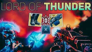 BEST Gambit Build LORD OF THUNDER  Destiny 2 Forsaken [upl. by Rosenblast891]