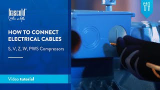 Frascold  How to connect electrical cables  S V Z W and PWS compressors [upl. by Etteuqram]