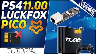 Using a Luckfox Pico to Jailbreak the PS4 on 1100 without an SD Card [upl. by Elleb]