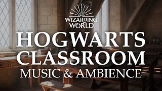 Hogwarts Classroom  Harry Potter Music amp Ambience  5 Scenes for Studying Focusing amp Sleep [upl. by Lianna]