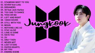 정국 Jung Kook  Standing Next to You  Jung Kook Playlist Updated 2024  solo and cover [upl. by Ahgiel]