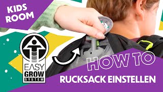 HOW TO quotRucksack richtig einstellenquot von coocazoo [upl. by Anawot]