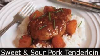 Sweet and Sour Pork Tenderloin  Foodwishes [upl. by Navis]