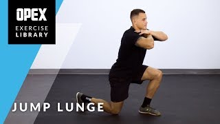 Jump Lunge  OPEX Exercise Library [upl. by Hesoj480]