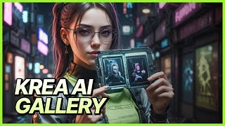 Krea AI Toturial  Introducing Krea Gallery  Krea AI  KreaAI Tutorial [upl. by Kelli794]