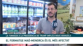 El sector del formatge espera larribada de nous aranzels amb la victòria de Trump [upl. by Xirdnek]