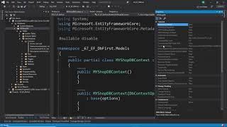 Lecture 67 Entity Framework Core 5 with Database First Approach [upl. by Kaleena]