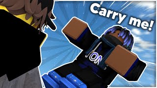 Roblox Carry Me Is Actually Fun [upl. by Dorena]