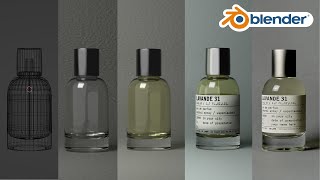 Product Design Tutorial with Blender Perfume Bottle [upl. by White89]