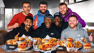 SIDEMEN 10 YEAR ANNIVERSARY MUKBANG [upl. by Asiled]