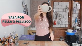 Haciendo una TAZA ☕ con la tecnica de PELLIZCO  CERAMICA [upl. by Drofdeb259]