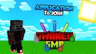 HOW TO JOIN AWAKEN SMPawakensmp awakensmpapplication [upl. by Aihcela382]