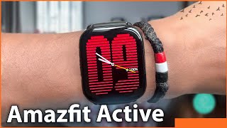 Amazfit Active AMOLED Smartwatch Review  Review Plaza [upl. by Maryellen]