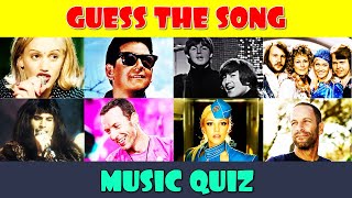 Guess the 50 Random Songs Part 1  Music Quiz [upl. by Assirram]