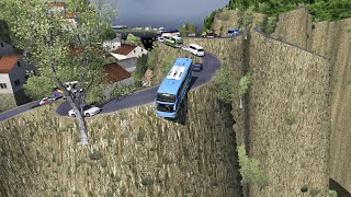 Most dangerous road in the world eps57  Euro Truck Simulator 2 HD2K [upl. by Bryner373]