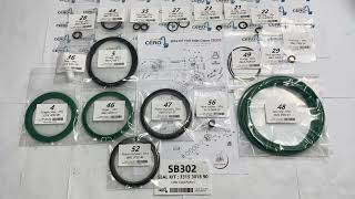 Atlas Copco Epiroc SB302 Seal Kit 3315301890 Diaphragm 3315 2350 00 [upl. by Jeu648]