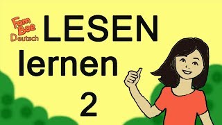 Deutsch lesen lernen für Kinder Teil 02 [upl. by Ailemac107]