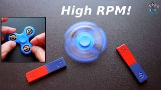 quotFree Energyquot Magnetic Fidget Spinner Motor Real [upl. by Roderigo]