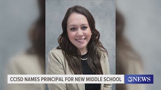 CCISD names principal for new middle school [upl. by Lally]