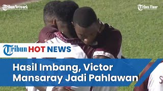 Hasil Imbang PSM Makassar Lawan Dewa United di Stadion Indomilk Victor Mansaray Jadi Pahlawan [upl. by Emmy]