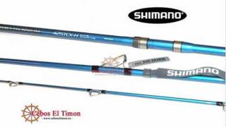 wwwceboseltimones  Novedad SurfCasting 2012  Caña Shimano Super Aero Technium 425BXH TT [upl. by Olive]