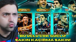 UZAYLI MESSİ GELDİ  108 BOMBACI HİLELİ MESSİ KARTI VE MSN EKİBİ  EFOOTBALL 2025 TOP AÇILIMI [upl. by Anyak]