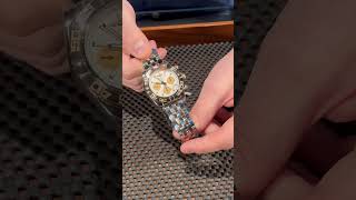 Breitling Chronomat 41 Steel Rose Gold Silver Dial Mens Watch CB0140 Review  SwissWatchExpo [upl. by Akerue931]