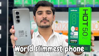 The world slimmest device INFINIX HOT 50 pro plus Unboxingand take a quick review infinix [upl. by Simonsen144]