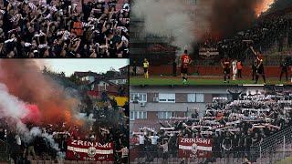 UltrasZrinjski Mostar FK Sloboda 01 HŠK Zrinjski 26102024 [upl. by Aradnahc]